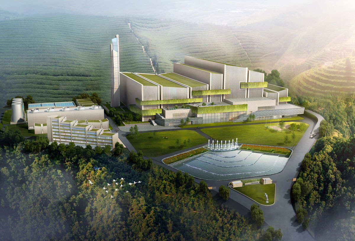 杭州九峰垃圾发电厂