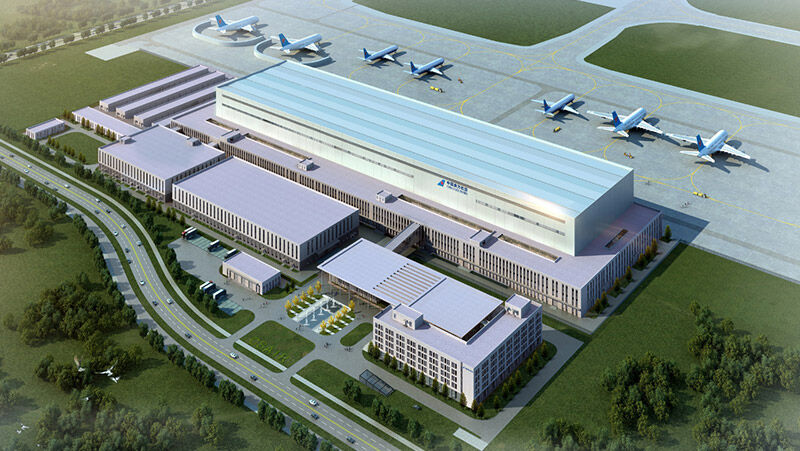 北京大兴机场南航机库